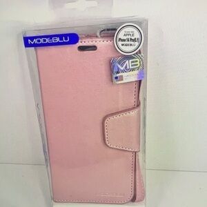 Screen Stars Pink Flip Case for iPhone 6 Plus/7 Plus/8 Plus